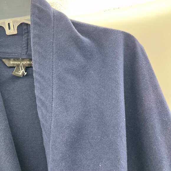 Banana Republic Women's Open Front Jacket Blue Long Sleeve Size Small - Picture 4 of 9